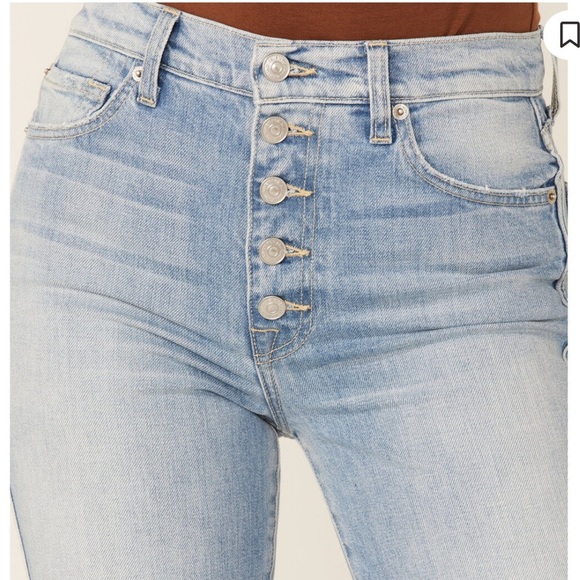 NWT 7 FOR ALL MANKIND WOMEN'S HIGH RISE CROP DENIM JEANS - Picture 4 of 17